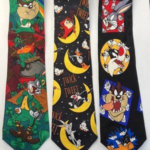 Looney Tunes Halloween St. Pat’s & Taz Ties